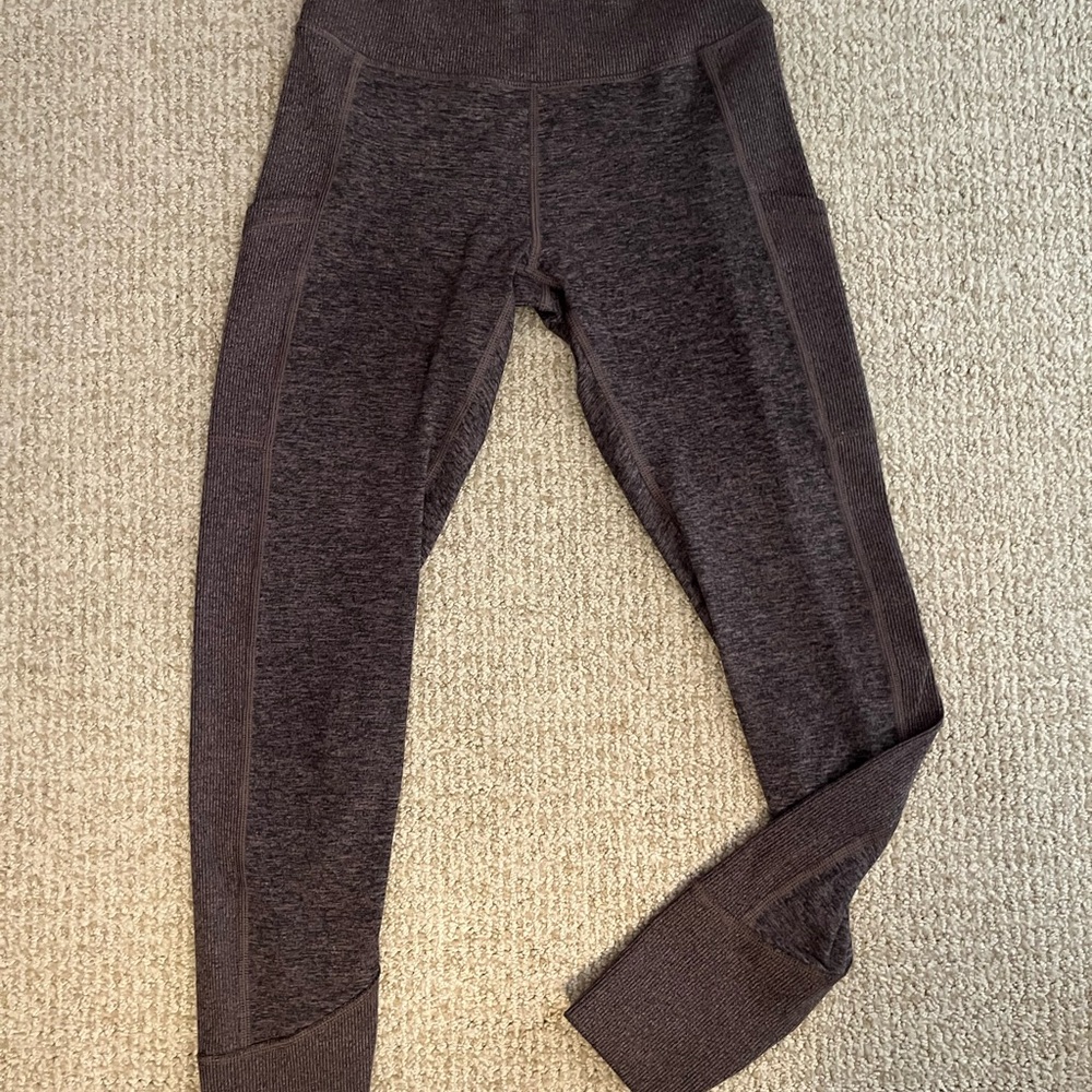 Chic Dark Brown Leggings for Women